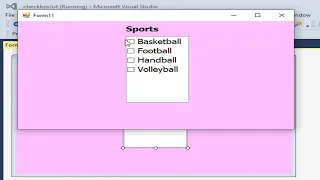 VB net tutorial check CheckedListBox item with one click not double click
