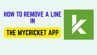 How to Remove a Line in the myCricket App - Cancel or Suspend a Line on Your Account