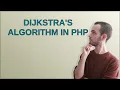 Codereview Dijkstra s algorithm in PHP