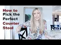 How to pick the perfect counter stool