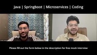 Java Spring Boot 3 5 Yrs Interview Experience