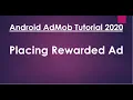 Android AdMob tutorial 2020 - 07