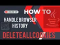 Browser Navigation commands Selenium WebDriver and How to handle Cookies in Selenium WebDriver