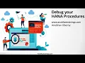 Debugging SAP HANA Procedure How to debug SAP HANA SQL Script Stored Procedures HANA Debugging