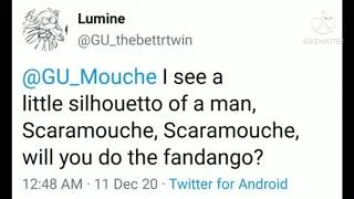 Will Scaramouche do the fandango Twitter edition