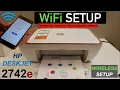 HP DeskJet 2742e WiFi Setup Wireless setup Connect to WiFi Network Review