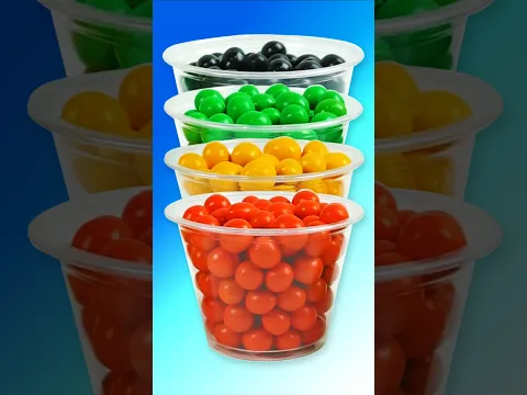 Colorful Chocolate Ball Pouring Fun | Relaxing Play for Kids