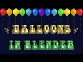 Convert Any Object Into Balloon Blender Cloth Physics Create Decorative Balloons Quickly