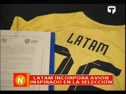 Latam incorpora avión inspirado en la selección