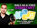 AI Voice Assistant Project Full Tutorial React Python Phone Web Calling