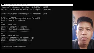 XML Parsing Java