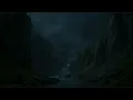 Storm on the High Mountains 🌧️ Thunder, Wind & River Sounds | Calm Dark Room for Deep Rest