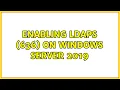 Enabling LDAPS 636 on Windows Server 2019