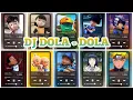 Lagu DJ DOLA - DOLA Versi  Ejen Ali, Ejen Alicia, Adudu, Fang, Kaizo, Jarjit, Upin-ipin, Boboiboy, Hinata