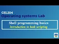 KTU CSL204 Operating Systems Lab - Shell Programming