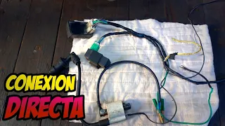 ⚡ ¡ARRANCA el motor SIN LLAVE! Conexión directa explicada fácil 110cc 125cc 150 200cc