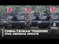 Taiwan launches civil defence update amid rising Chinese military threat