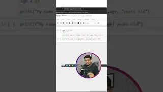Python - 5 String Formatting ka Naya Tareeka F-Strings Python for Beginners PMGURU