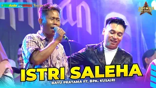 istri saleha bayu pratama ft bpk kusairi afc adinda musik live tanggulangin fuji audio