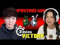 Download Lagu Valkyrae \u0026 Sykkuno's FASTEST WIN in Among Us