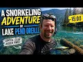 I Went Snorkeling in Lake Pend Oreille Crystal Clear Water