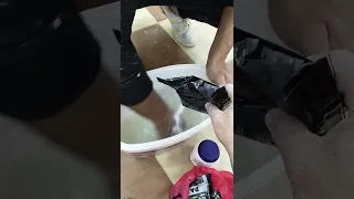 اسهل طريقة خلط مادة لازق ورق الحائط 