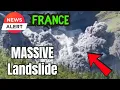 Download Lagu Huge Cliff collapses - Tourists run in Fear - Landslide Alert