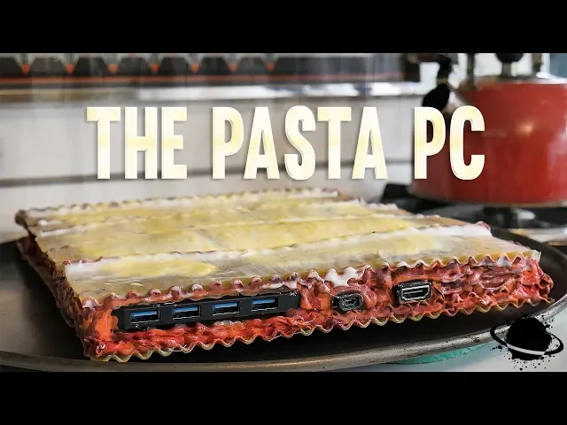 I made a PC out of pasta and it WORKED | Crazy PC Builds