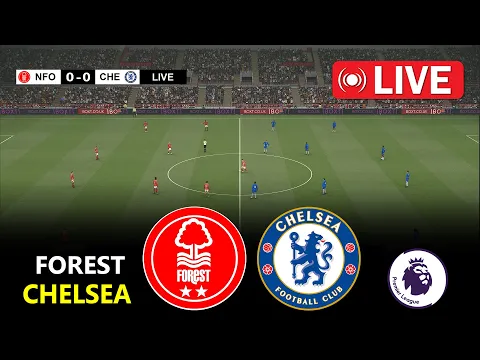 Video Thumbnail: Nottingham Forest vs Chelsea | English Premier League 2025/26 | Full Match eFootball Pes 21