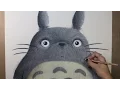 Speed Drawing Totoro My Neighbor Totoro Diana Diaz
