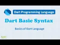 Dart Basic Syntax