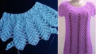 بالكروشيه طريقة عمل بلوزة صيفي جديدة لجميع المقاسات شرح مفصل  بالكروشيه طريقة عمل بلوزة صيفي جديدة لجميع المقاسات شرح مفصل