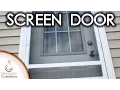 Easy DIY Wood Screen Door