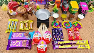 Miniature All Chocolate Cake | All Cadbury Dairy Milk Oreo Chocolate Cake |Kinder Joy Chocolate Cake