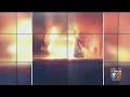 Truck Hauling Paper Bursts Into Flames At New Stanton Service Plaza On Turnpike