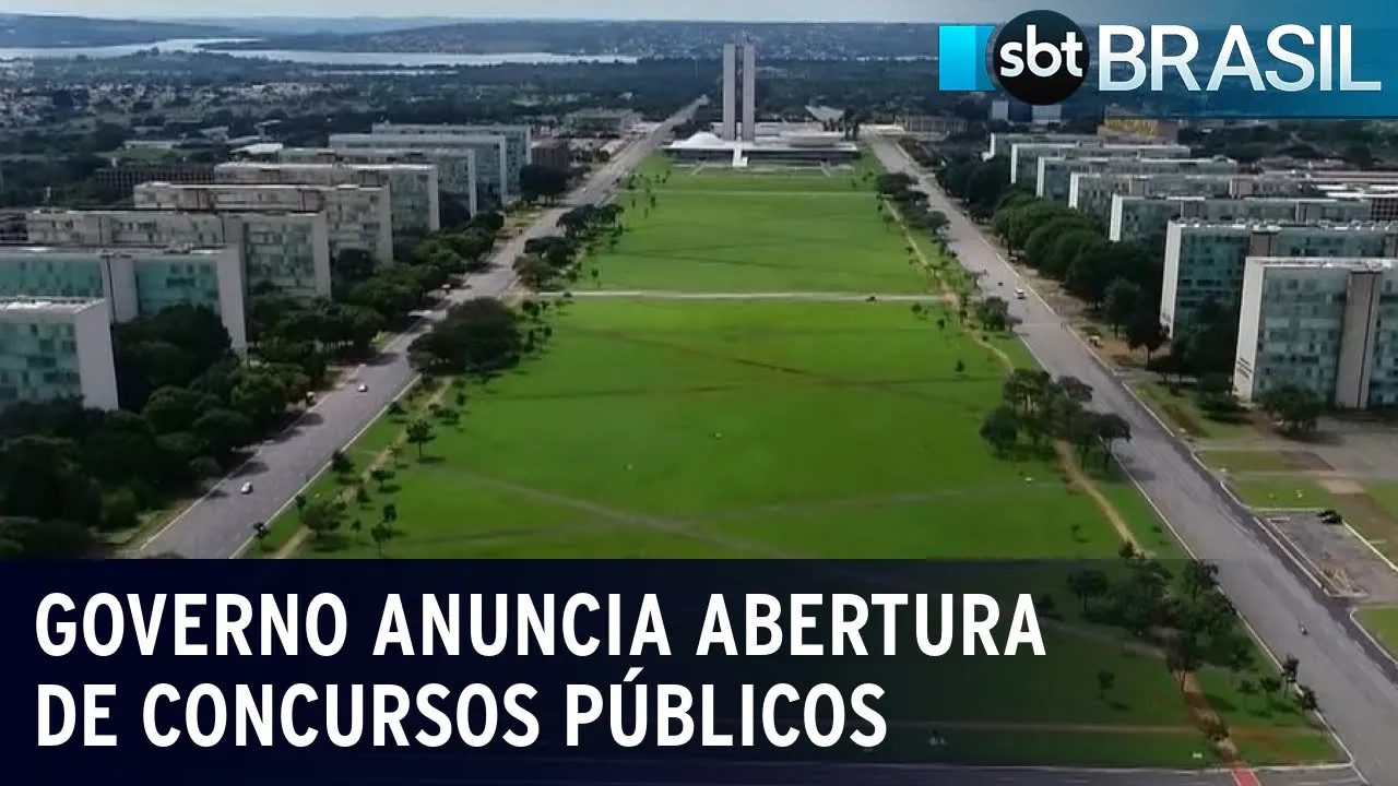 Governo anuncia abertura de concursos públicos | SBT Brasil (18/07/23)
