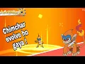 Chimchar evolve into monferno Adventure journey pokemon