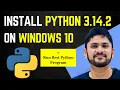 How to install Python 3 14 2 on Windows 10