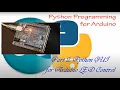 Python Programming for Arduino Part 2 - GUI Basics for Arduino LED Control