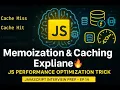 Memoization Caching in JavaScript Boost JS Performance Ace Interviews EP 14