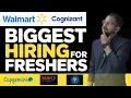 Walmart Recruitment Drive For Freshers Cognizant HP Capgemini Honeywell jobs Register Now