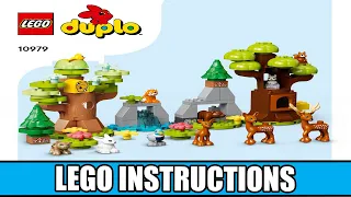 LEGO Instructions  Duplo  10979  Wild Animals of Europe