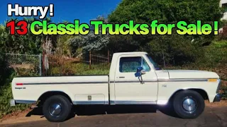 Check Out These Incredible Classic Trucks 13 Gems Found on Craigslist