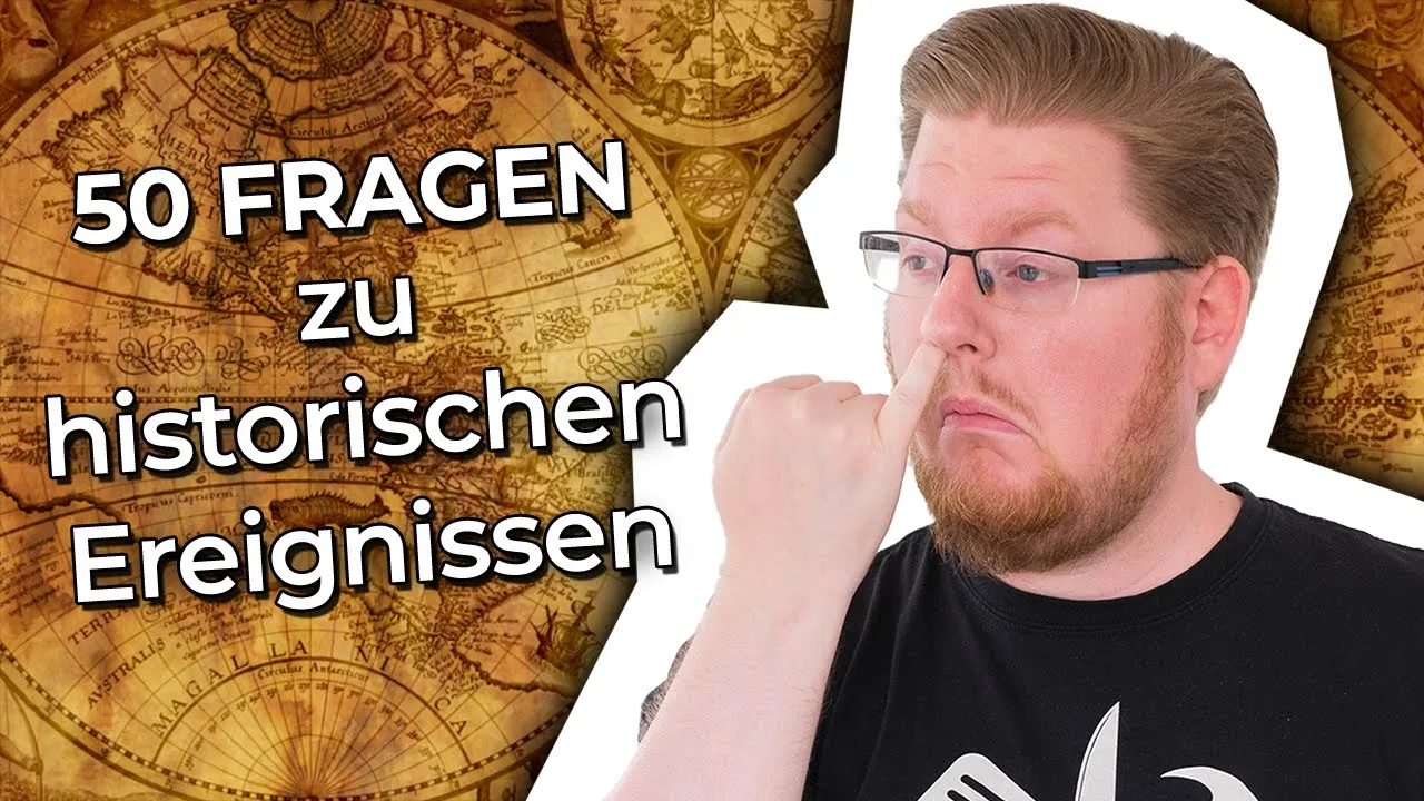 Haben sie endlich DAZUGELERNT? | 50 Fragen zu historischen Ereignissen
