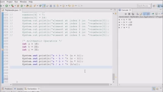 22 Khmer Java Arithmetic Operators