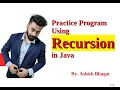 Java Recursion - with Java Practice Recursion Problems Part 4