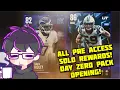 ALL PRE ACCESS SOLOS PACK REWARDS DAY ZERO - Madden Ultimate Team 27