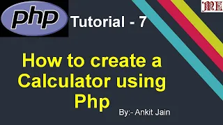 Create a Calculator Using Php Php Tutorial - 7 By