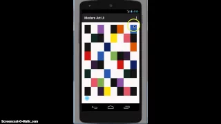 Coursera Android Modern Art UI Lab