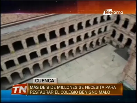 Más de 9 millones se necesita para restaurar el colegio Benigno Malo